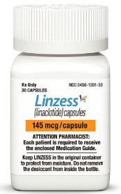 LINZESS dosing tablet containers