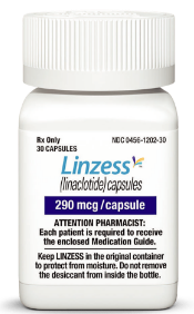 LINZESS dosing tablet containers