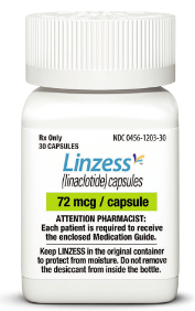 LINZESS dosing tablet containers