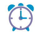 LINZESS clock icon