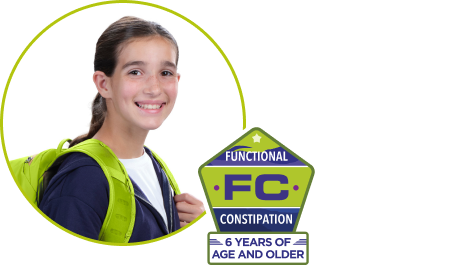 Functional Constipation (FC) 6 to 17 years of age